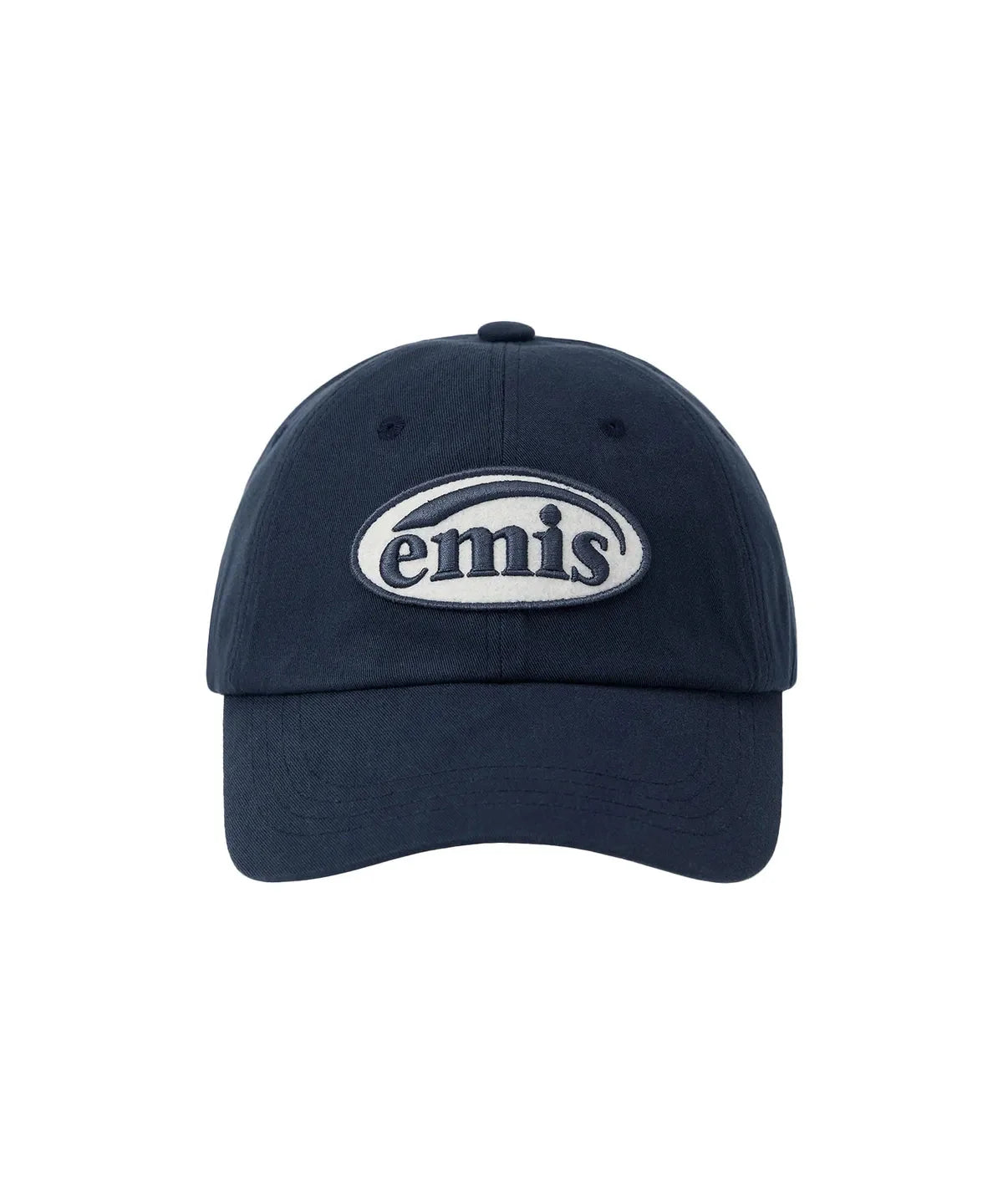 EMIS TONE ON TONE WAPPEN BALL CAP-NAVY