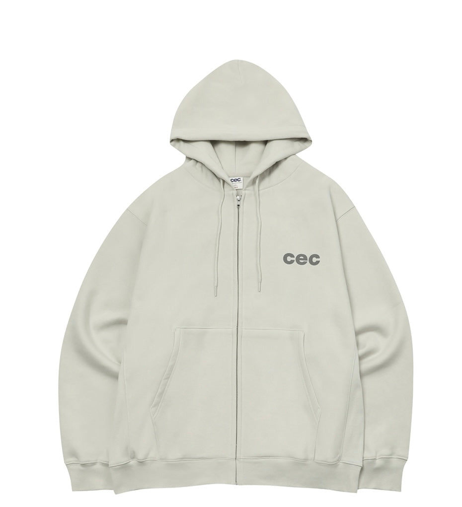 CEC ZIP-UP HOODIE(SAND)
