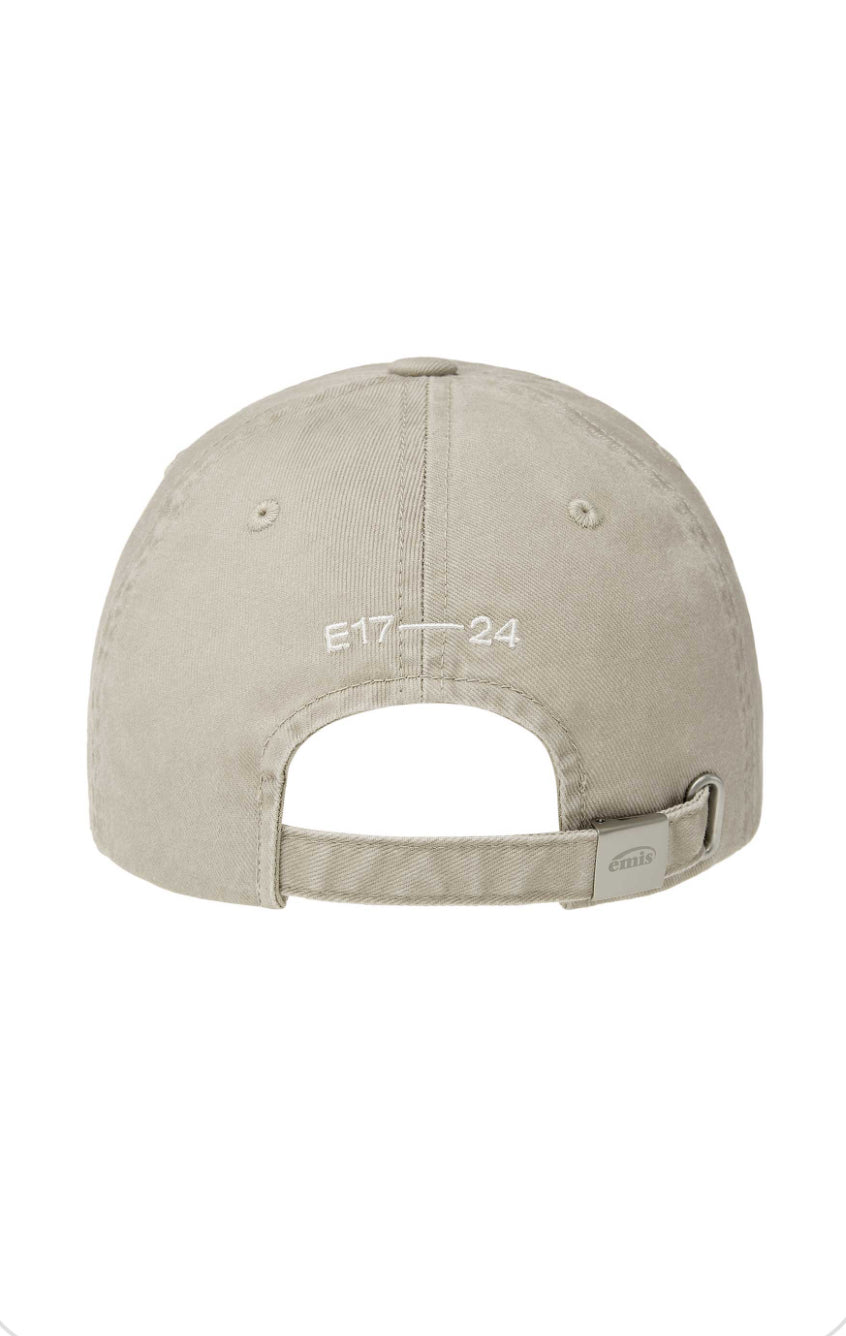 EMIS VINTAGE PIGMENT BALL CAP-BEIGE