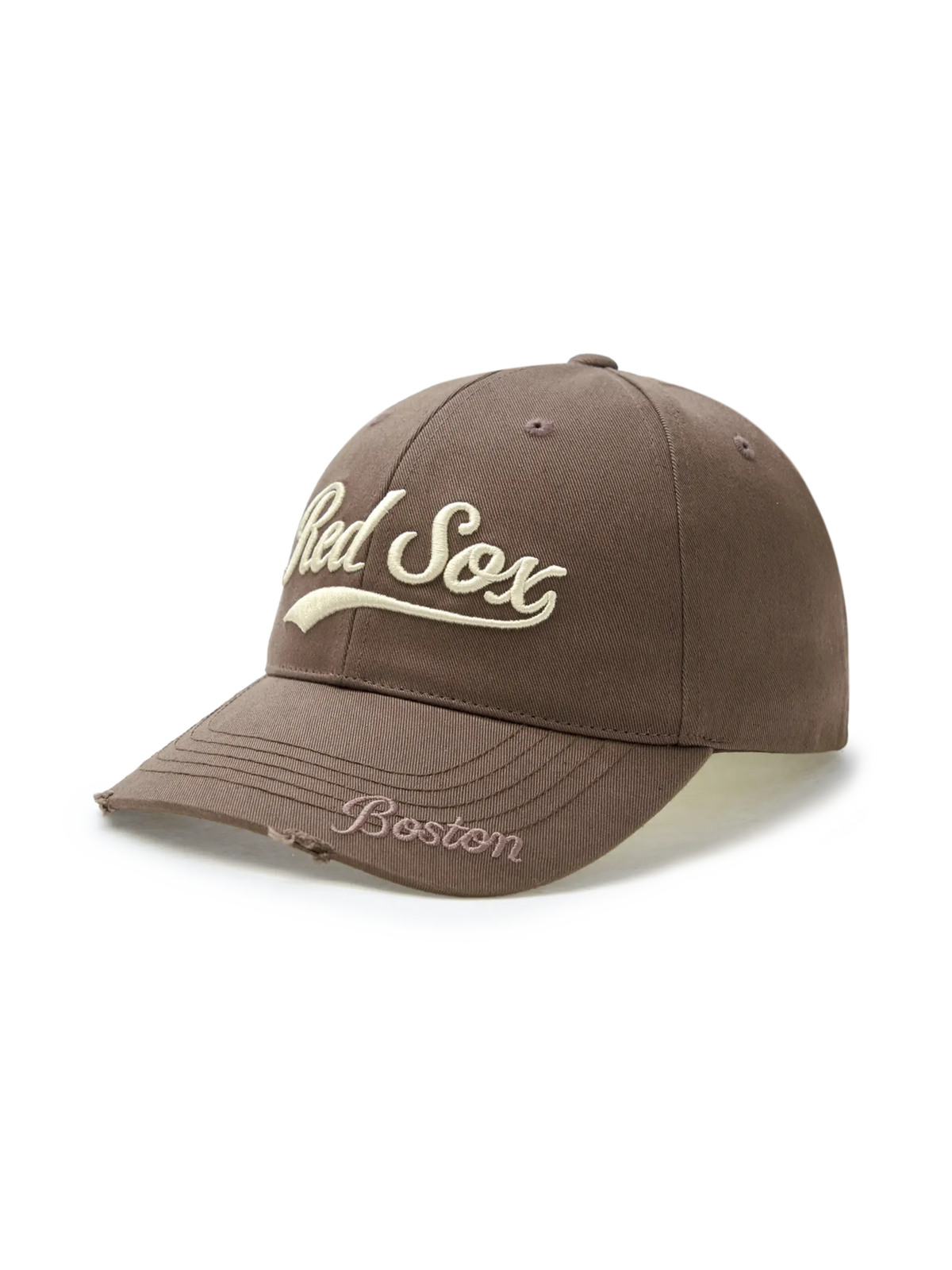 MLB RED SOX LOGO embroidery brown