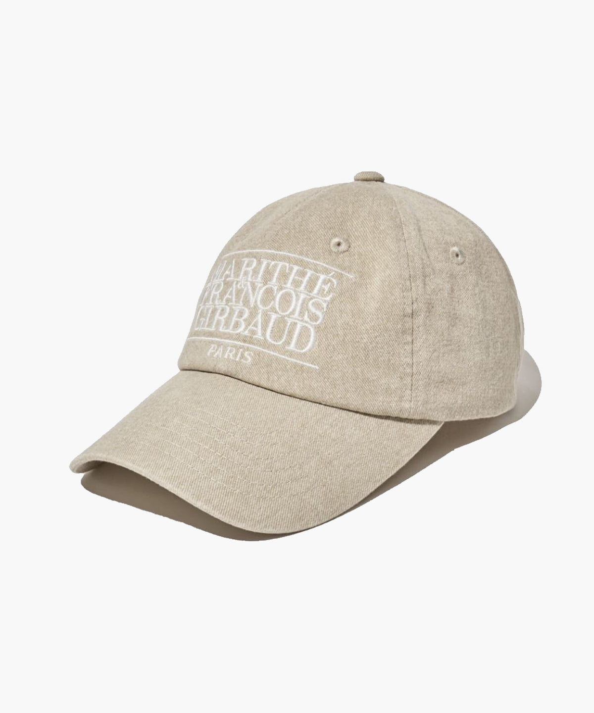 MARITHE CLASSIC LOGO CAP beige
