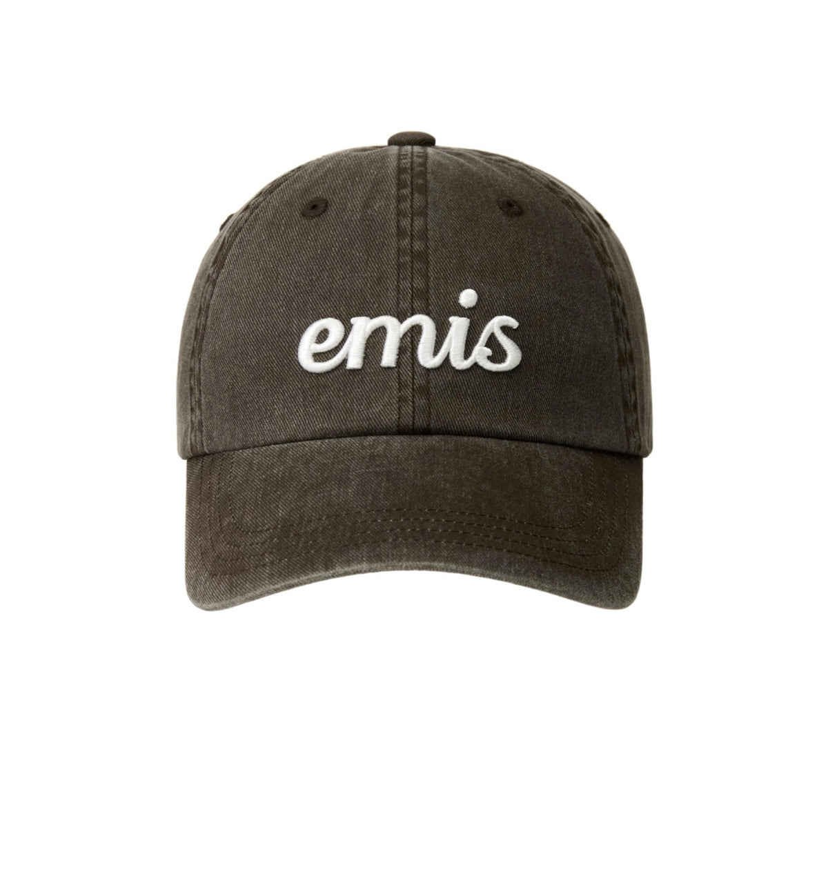 Emis VINTAGE PIGMENT BALL CAP-BROWN