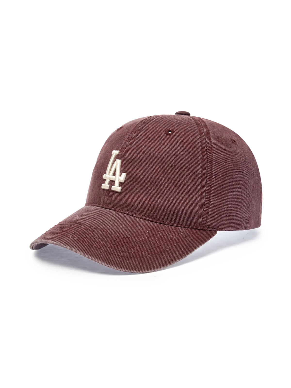 MLB LA LOGO Wine red denim