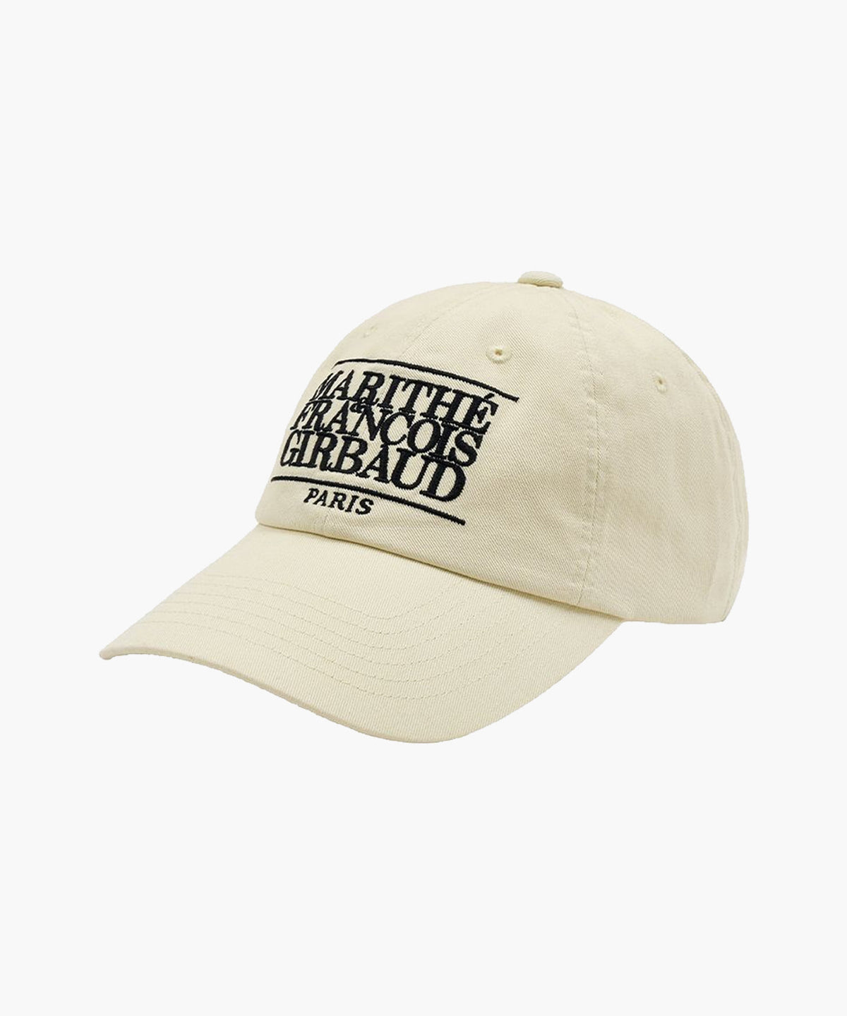 MARITHE CLASSIC LOGO CAP Ivory