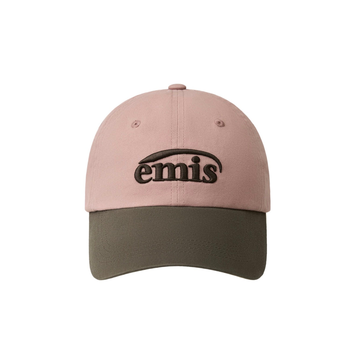 Emis WASHED TWO TONE BALL CAP-PINK