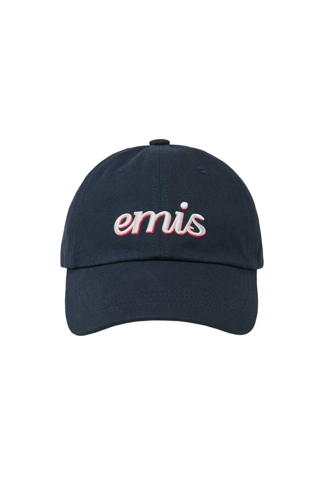 EMIS LAYERED LOGO BALL CAP-NAVY