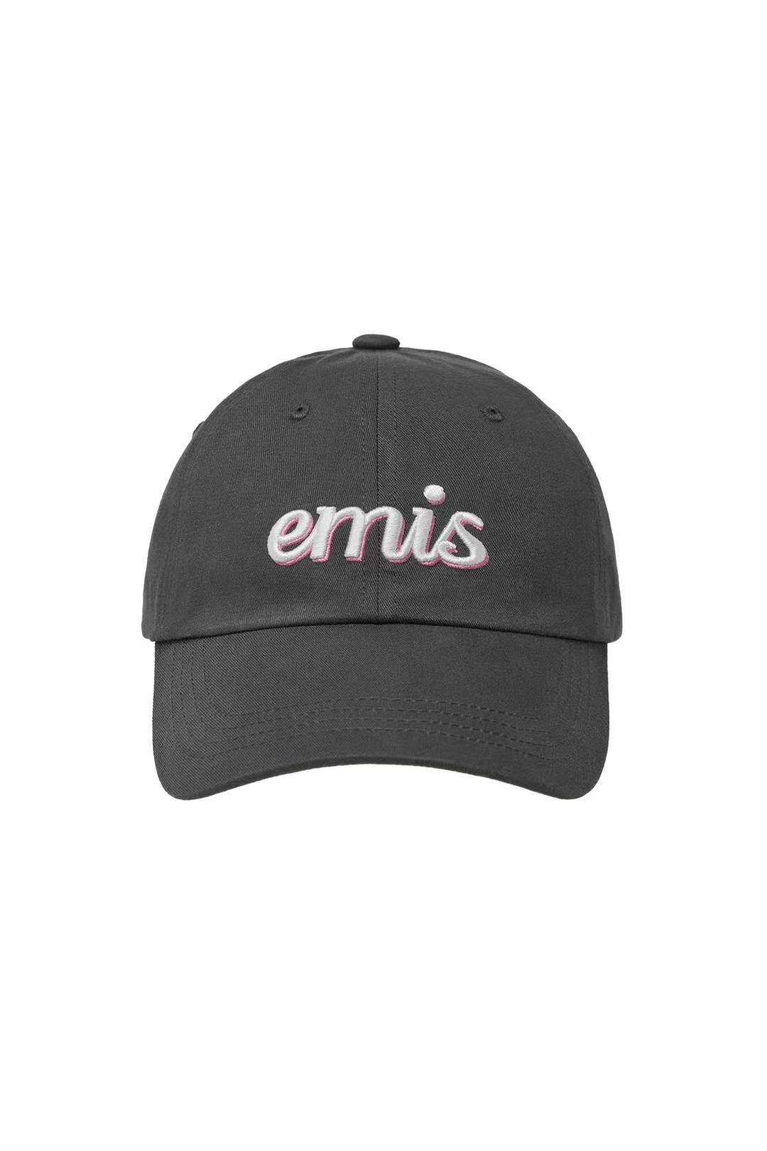EMIS LAYERED LOGO BALL CAP-CHARCOAL