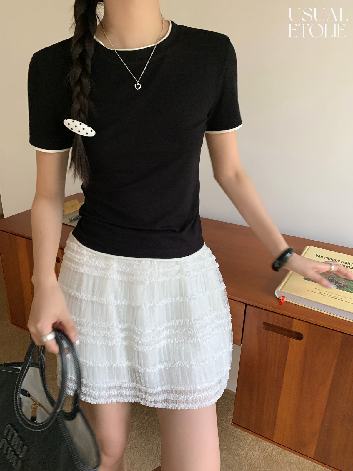 Lace edge cake Skirt