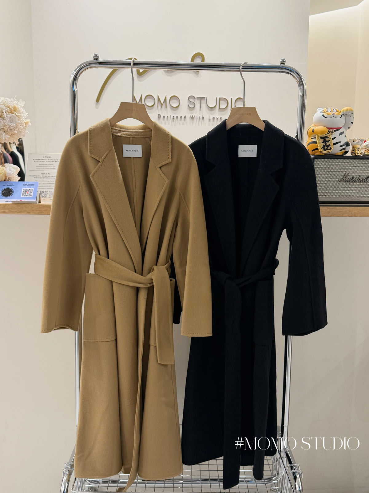 Long wool coat