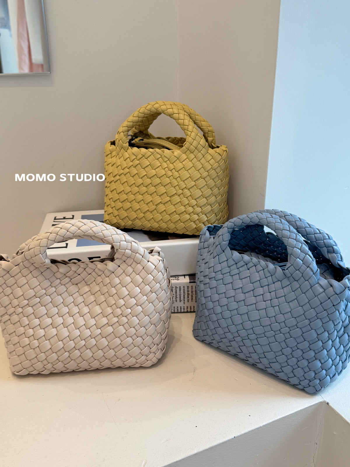 Woven handbag