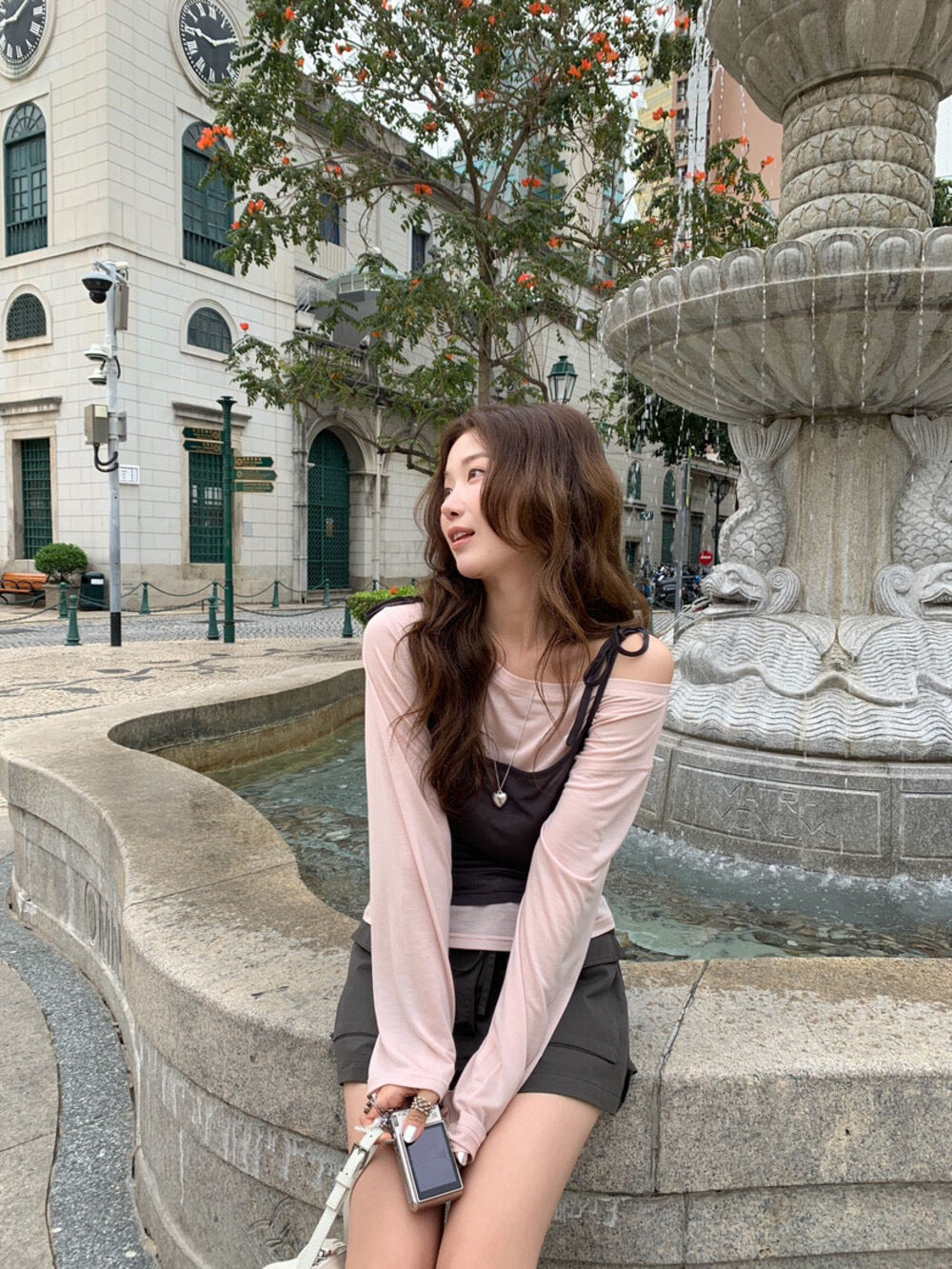 Mask slope shoulder 2-piec set