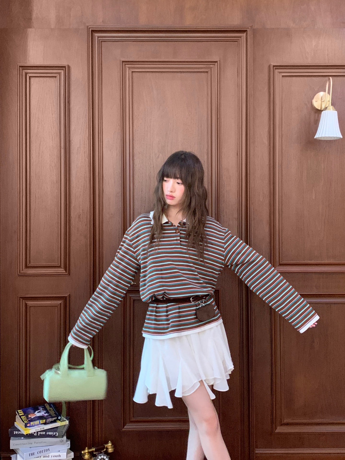 Ruffled skirt