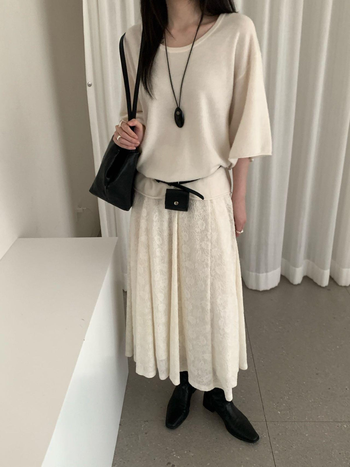 Brocade Long Skirt