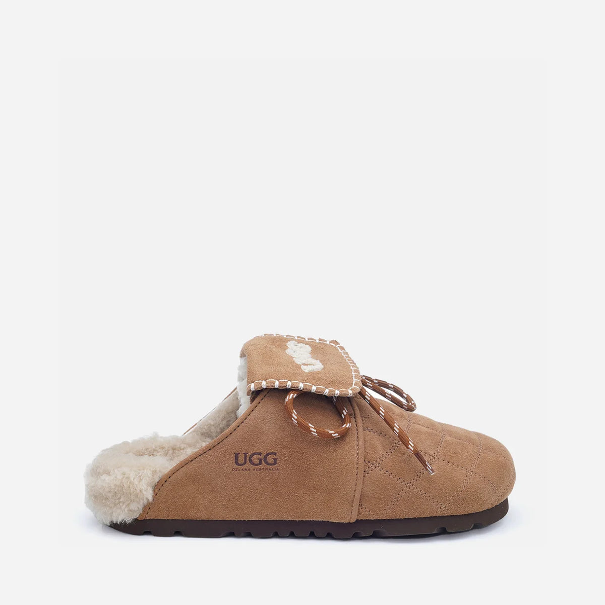 OZLANA UGG HARRINGTON SHEARLING MULE（Final Sale）