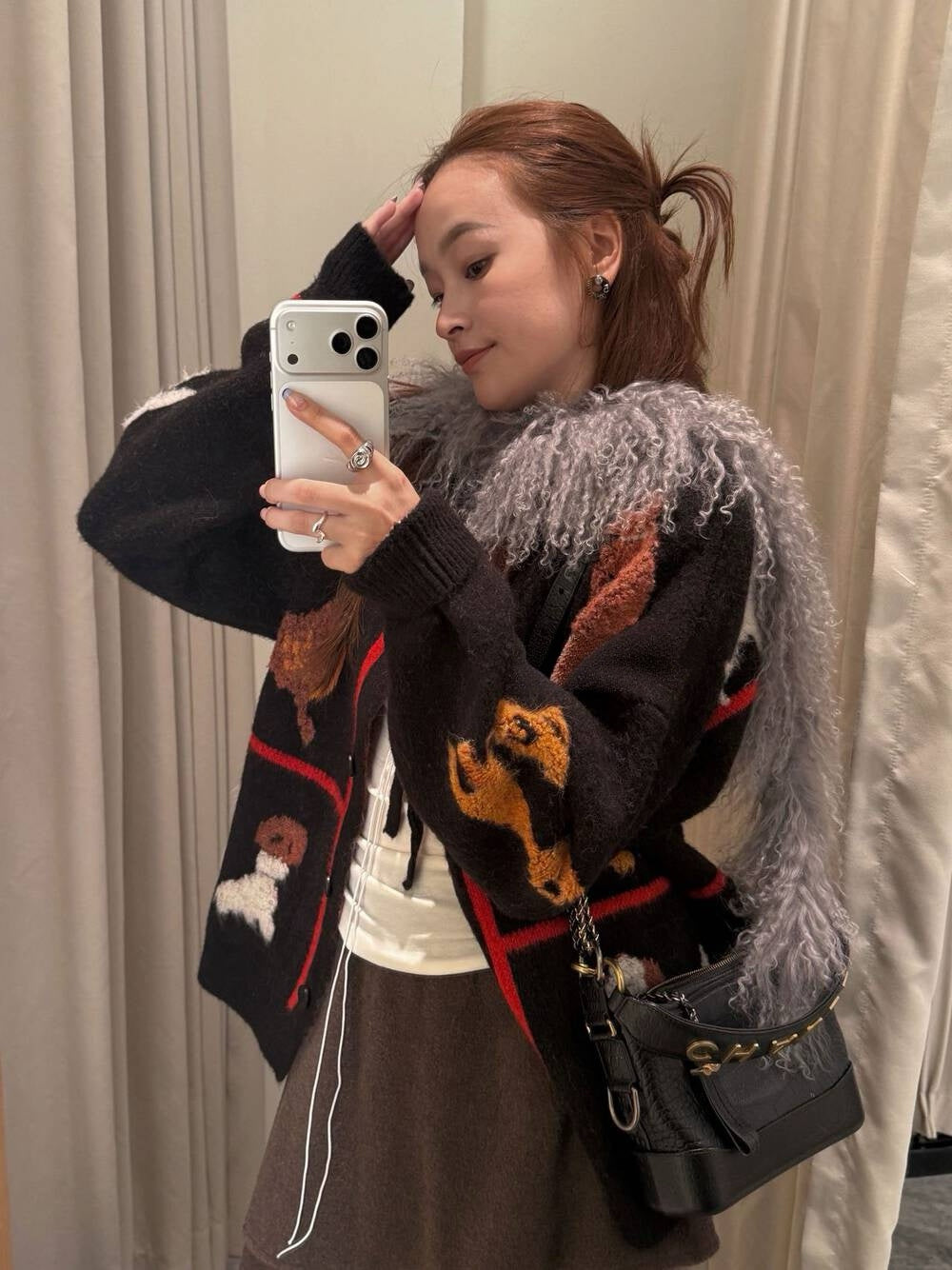 Cartoon vintage cardigan