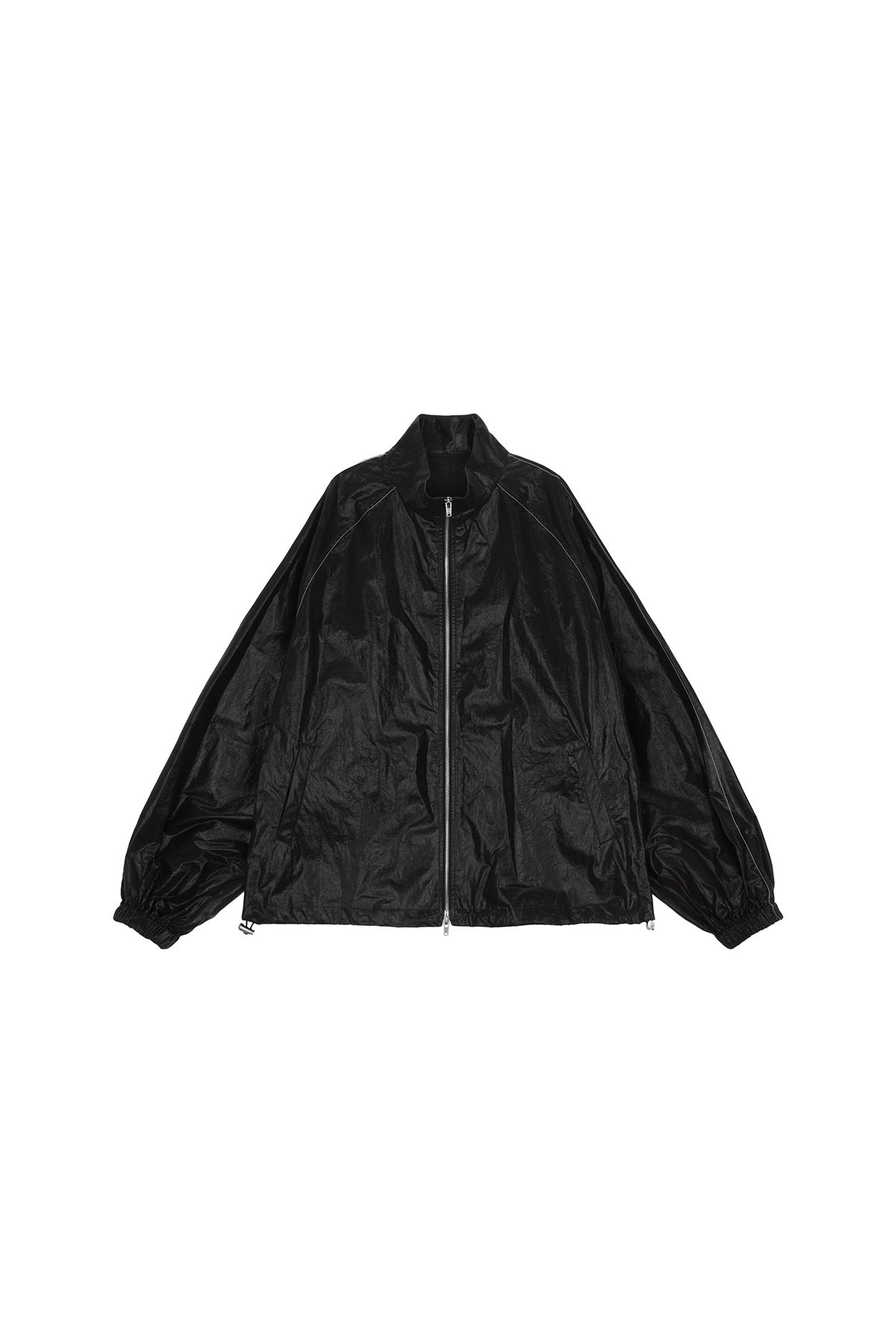 マーティンキム MATIN KIM LOGO COATING JUMPER MATIN KIM LOGO COATING JUMPER IN BLACK – MO & MORE