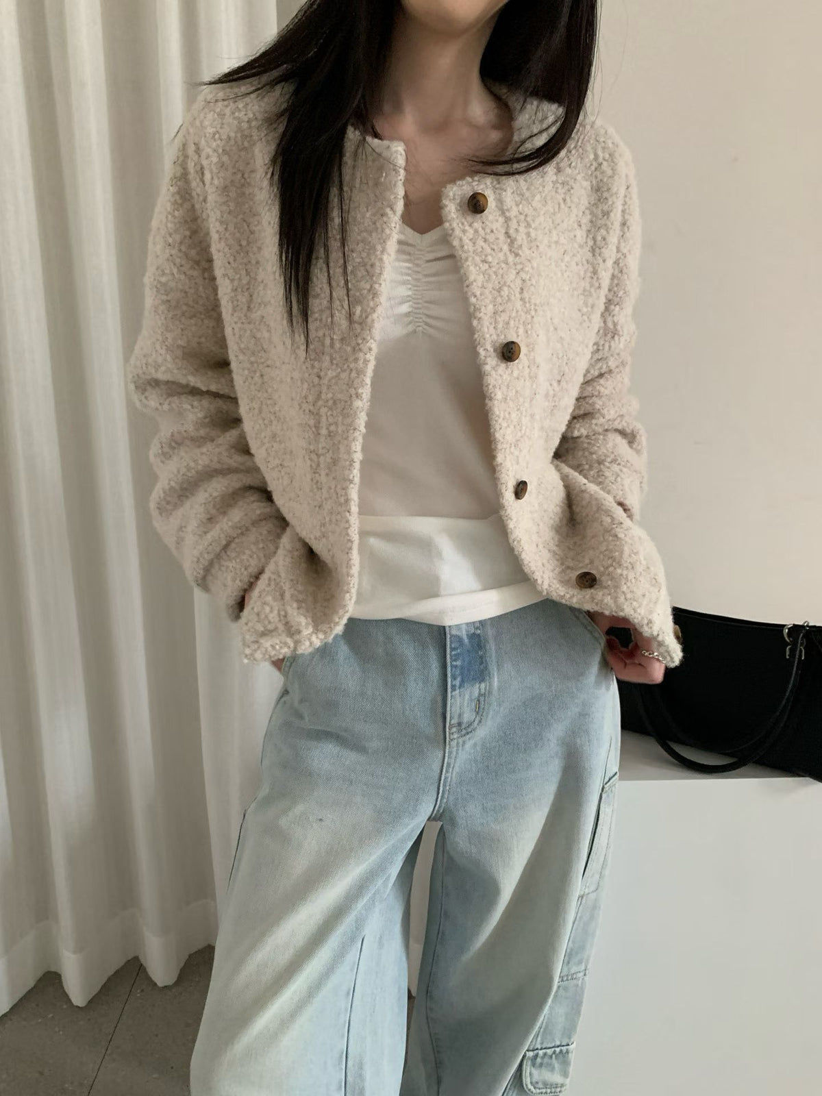 Looped jacket
