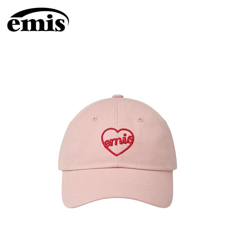 EMIS HEART BALL CAP-PINK – MO & MORE