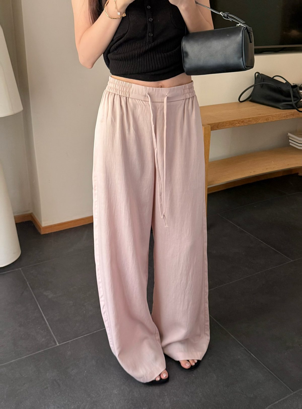 Casual straight leg pants