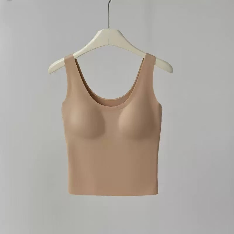 U-neck invisible bra-style underwear