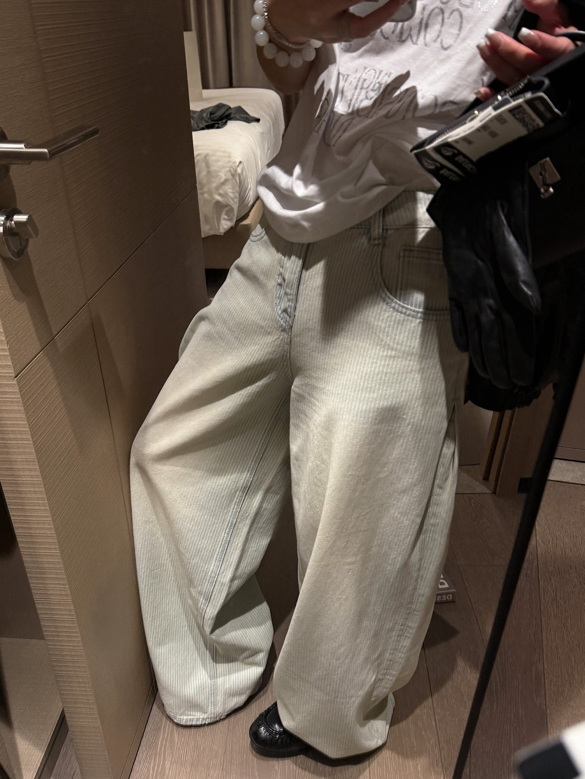 Stripe jeans