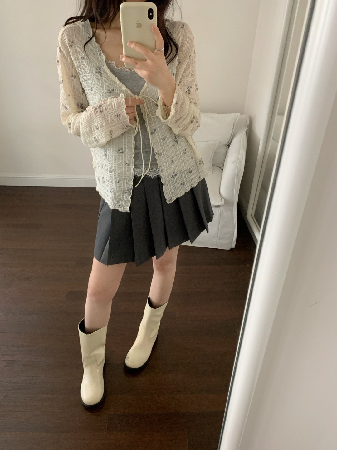Floral cardigan