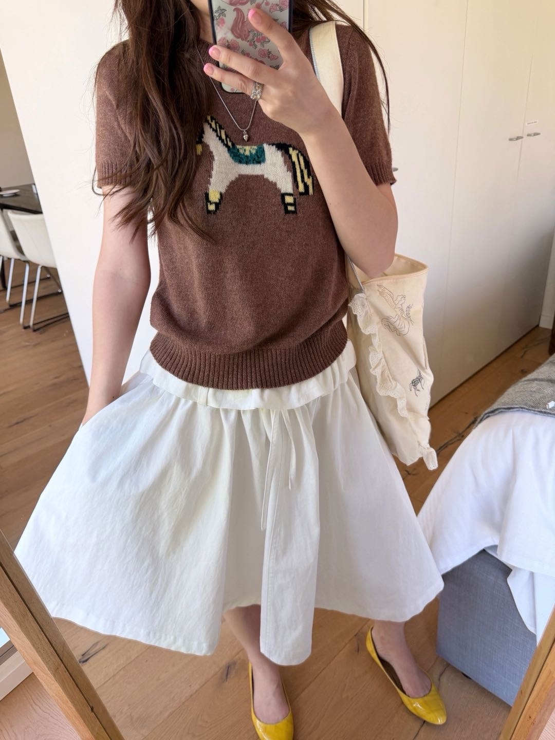 Rich horse knit top