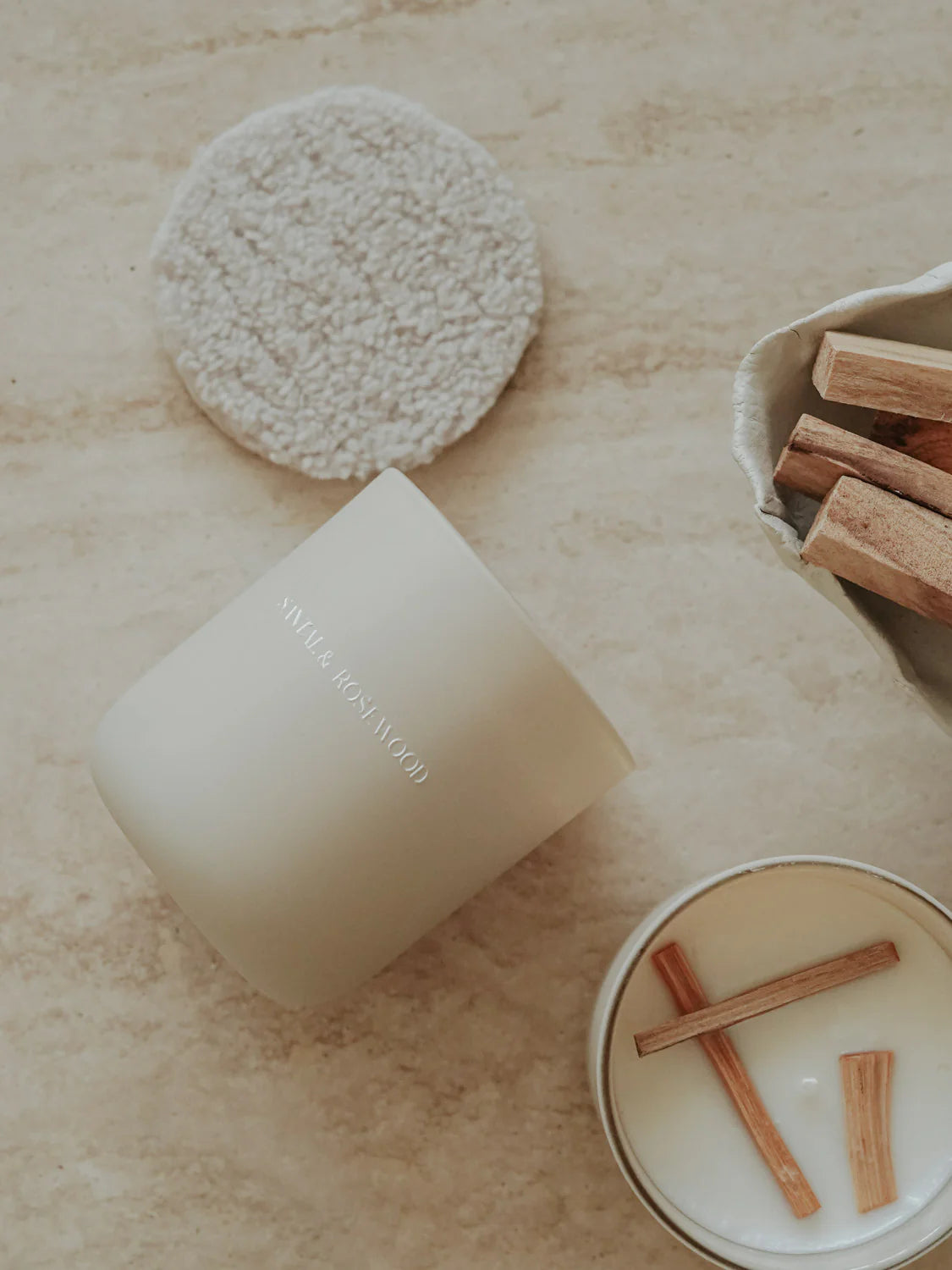 LeRouge Santal&Rosewood Candle - Limited Winter Edition