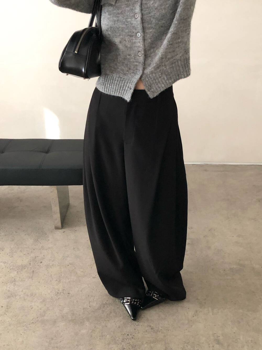 Straight leg pants