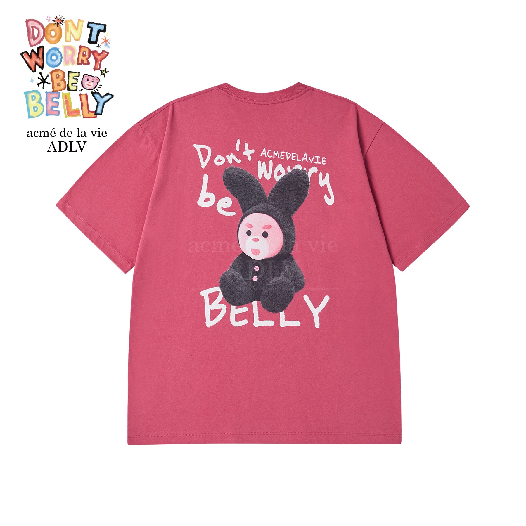 [ADLV] STRIPE RABBIT SHORT SLEEVE T-SHIRT /追跡付 ADLV RABBIT BELLY SHORT SLEEVE T-SHIRT – MO & MORE