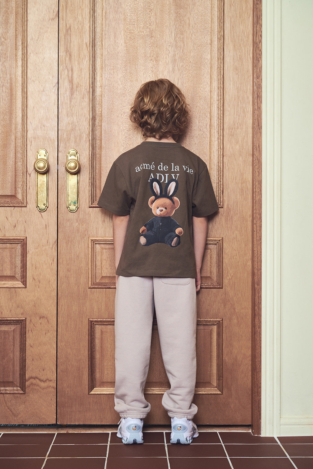 ADLV KIDS RABBIT BEAR DOLL LOGO SHORT SLEEVE T-SHIRT – MO & MORE