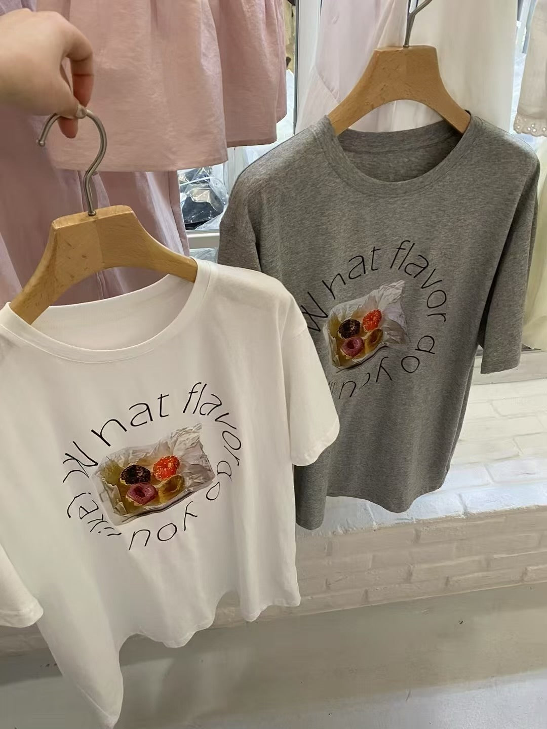 Donut Print T-Shirt