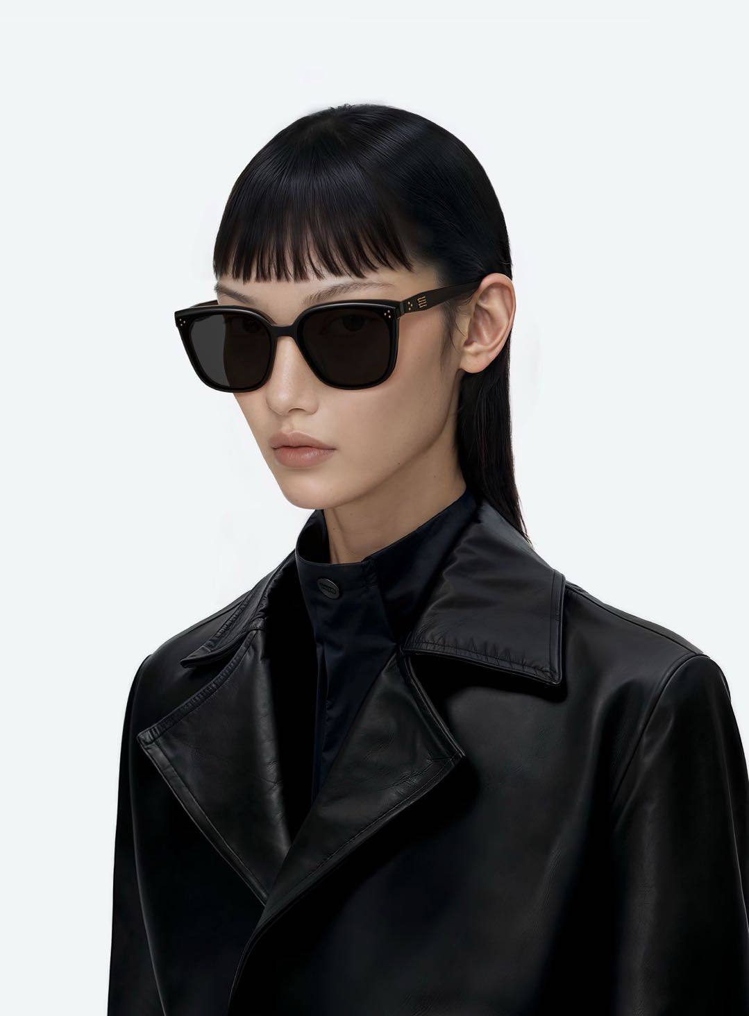 小物 gentle monster sunglasses Gentle Monster Sunglasses Momati 01 Black Square Frame