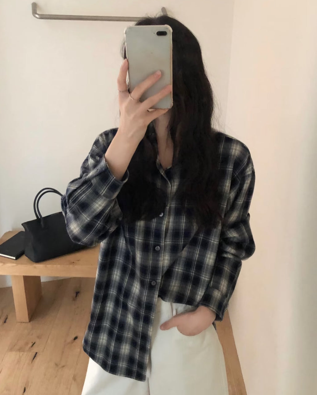 Plaid Oversized Shirt