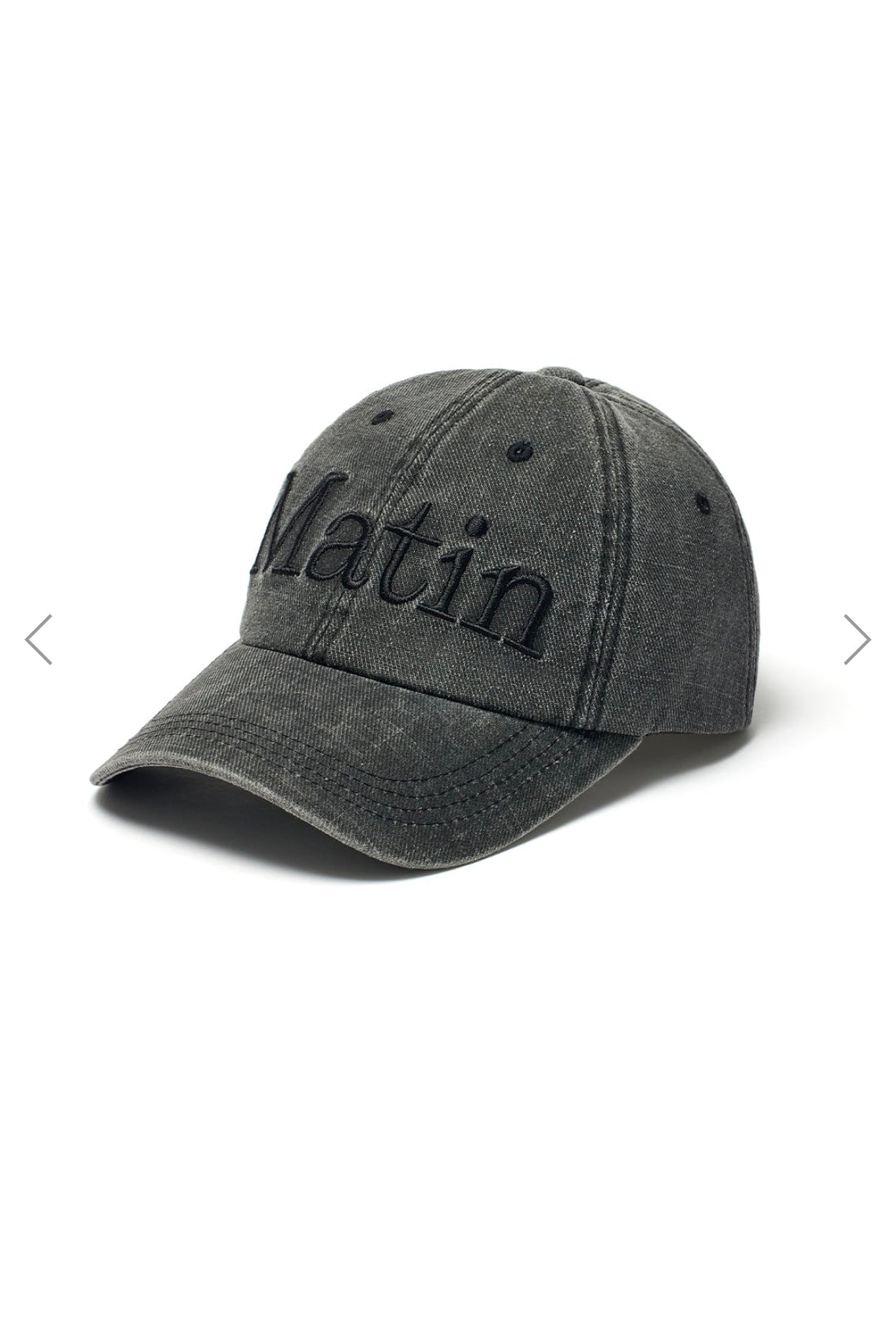 帽子 Matin Kim LETTERING WASHED BALL CAP 中古・古着通販】Matin Kim (マーティン・キム) LETTERING