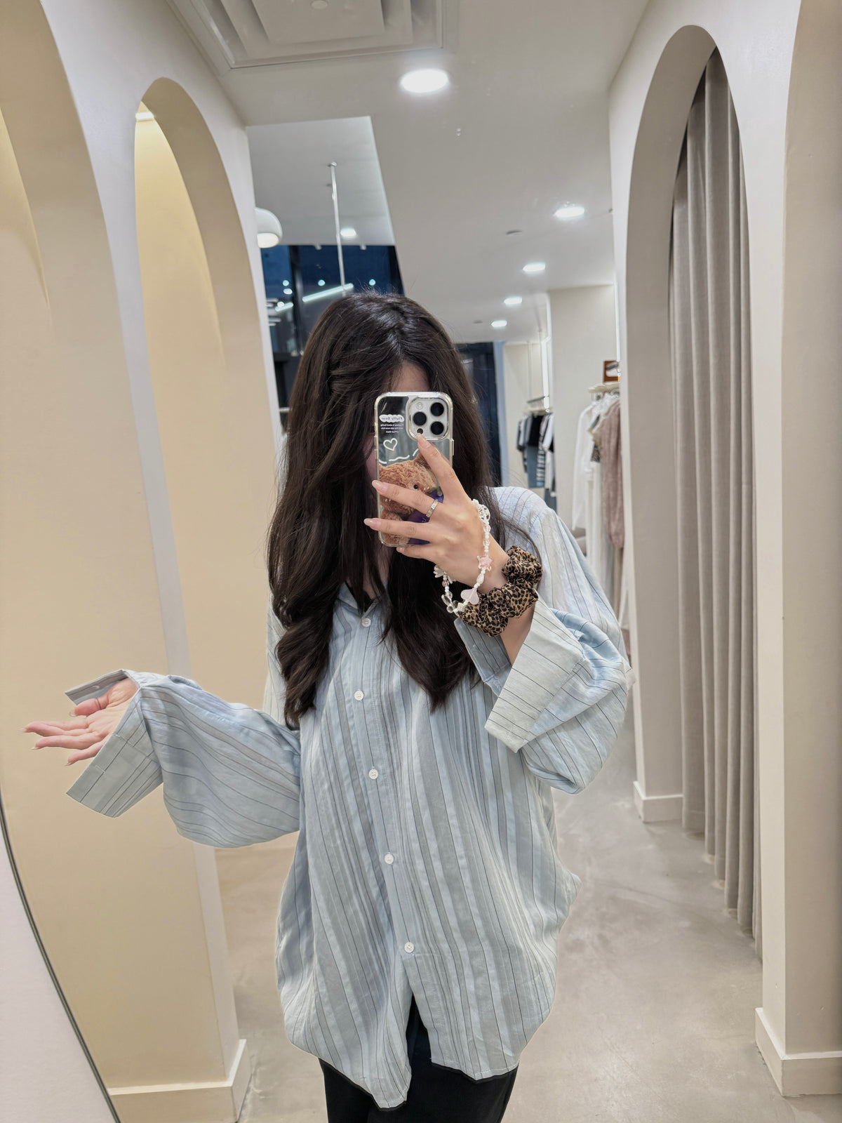 Oversized Stripe Blouse