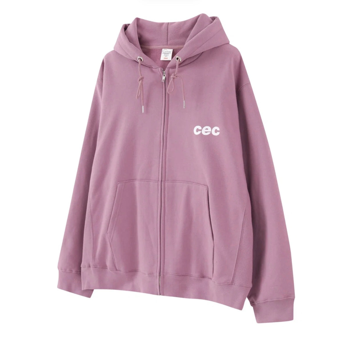 CEC ZIP-UP HOODIE（PINK）