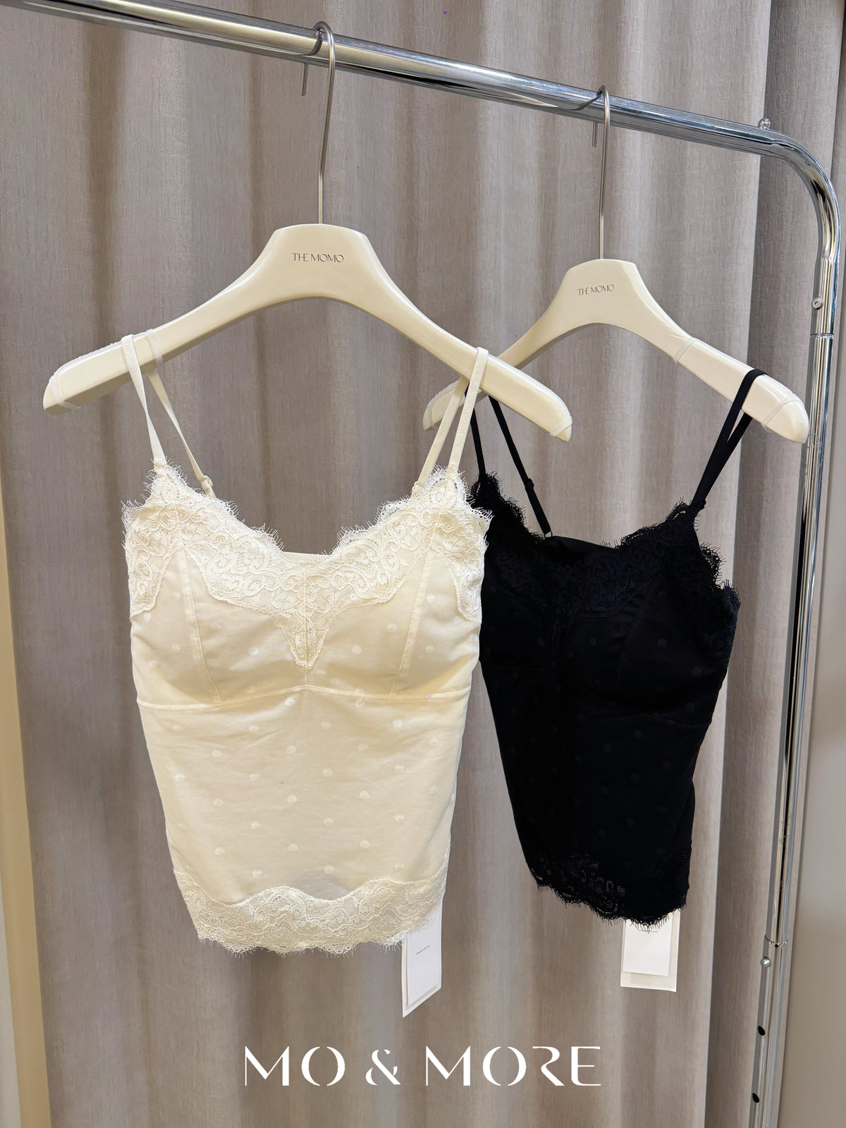 Dot Lace Tank Top