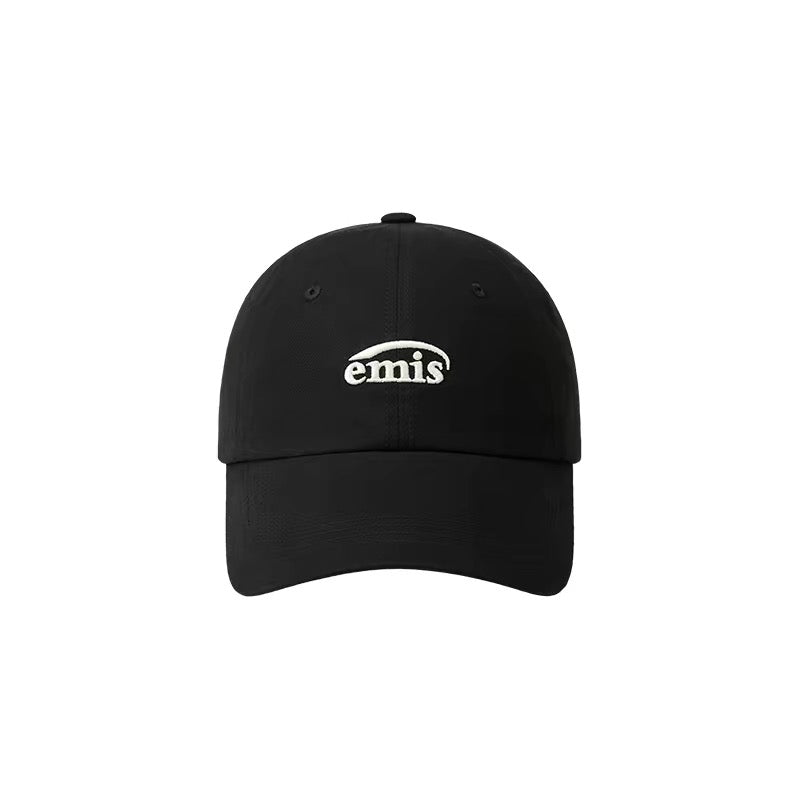 EMIS SMALL LOGO BALL CAP-BLACK